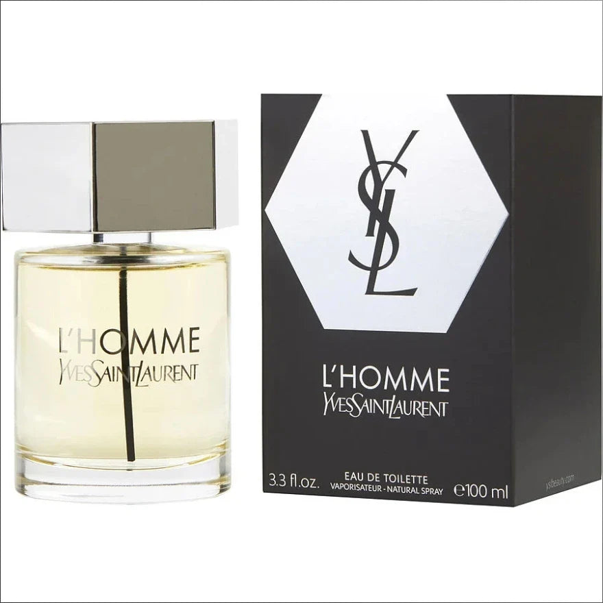YSL La Nuit De L'Homme Eau De Toilette Spray for Men 100ml - Yves Saint Laurent (New Packaging)
