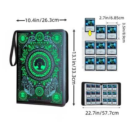 9-Pocket Card Binder with Sleeves — 900 Double-Sided Premium Collector Album for MTG, TCG & YuGiOh Cards