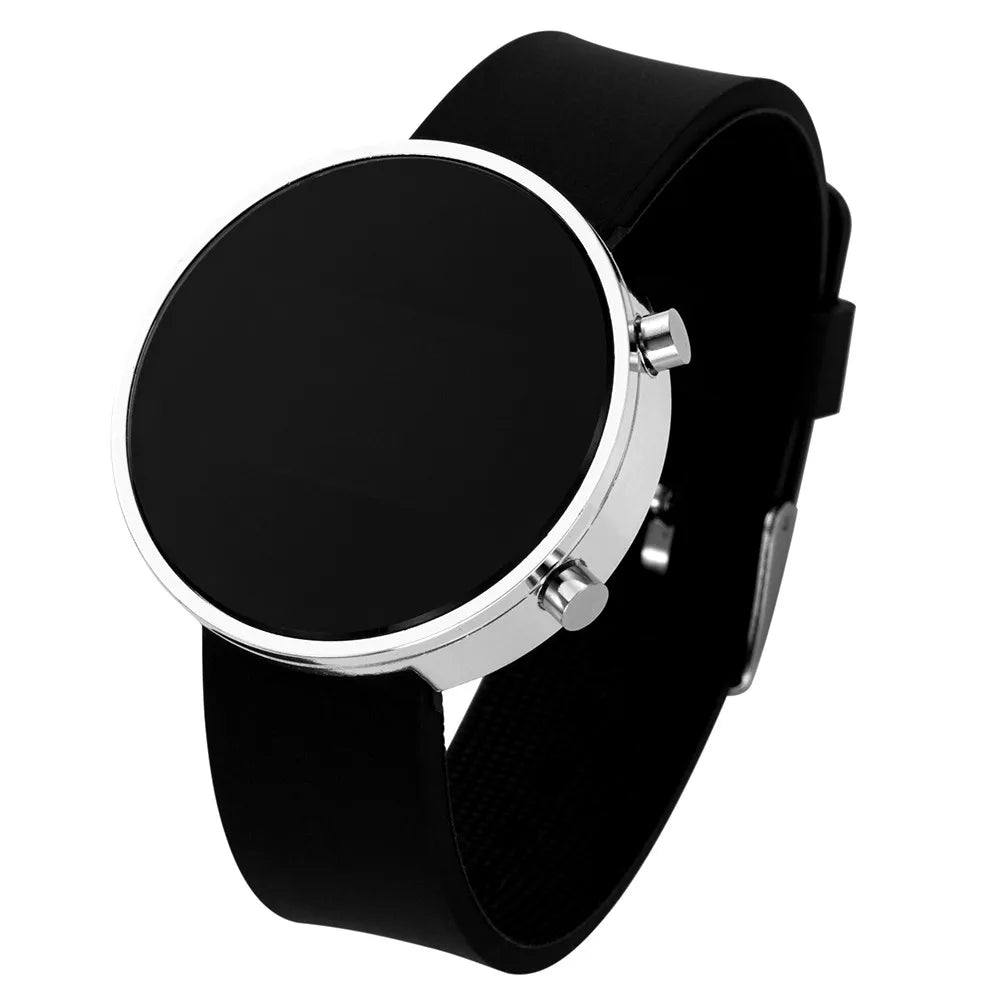 Fashion Digital Watch for Women – Simple Men's LED Wristwatch with Silicone Strap, Casual Sports Ladies Watch, Perfect Gift Reloj Mujer