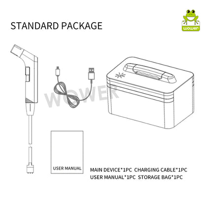 Wower Portable Electric Bidet for Personal Hygiene – 2.3L Rechargeable Shattaf Travel & Camping Bidet Shower Sprayer