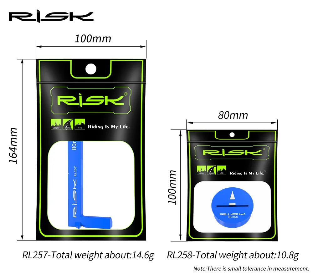 RISK Bicycle Seat Cushion Height Measuring Tool – Bike Fitting & Measurement Gauge