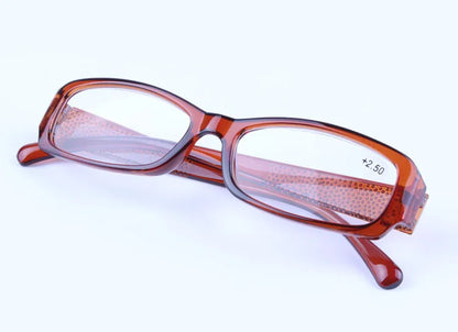High Power Reading Glasses +400/+450/+500/+550/+600 – Unbreakable Presbyopic Eyewear for Farsighted Users