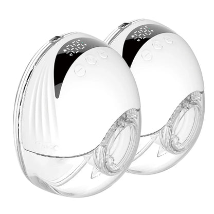 Hands-Free Electric Breast Pump — Wearable Lightweight Milk Collector with LED Display, 4 Modes & 12 Levels