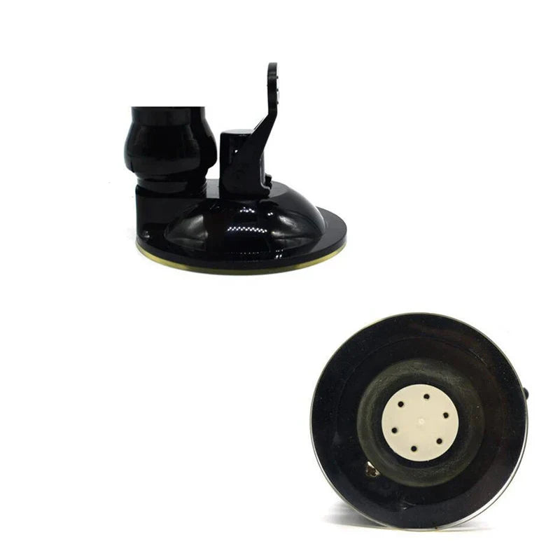Suction Cup Car Mount with Tripod Adapter — Phone & GoPro Holder for Action Cameras