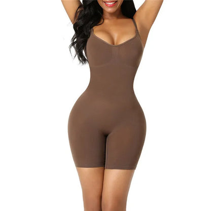 Women’s Colombian Full Body Shapewear - Seamless Compression Corset Butt Lifter Bodysuit with Tummy Control & Push Up Support