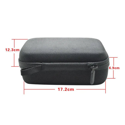 Small Carrying Case for GoPro Hero 13–4 — Portable Black Storage Box & Travel Bag for DJI Osmo, Insta360 Cameras