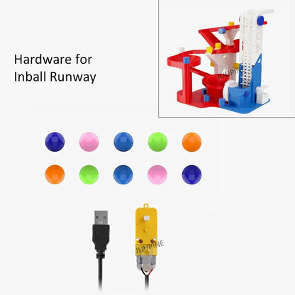 Bambu Lab 3D Printing DIY Creative Model – Wireless Mouse, Aviation Engine, LED Light Kit 001 for 3D Printer