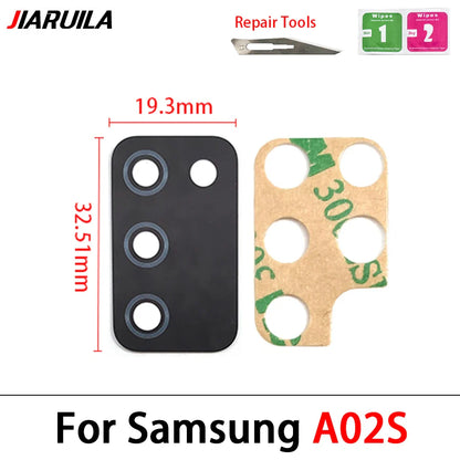 Rear Camera Glass Lens Replacement with Adhesive for Samsung M Series & A Series (M51, A10s, A20s, A12, A50s, A51, A71, M21, M31s)