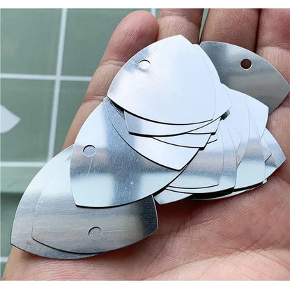 10/20/50PCS Metal Phone Opening Tools – Guitar Pick Pry Openers for iPhone, iPad, Tablet & PC Disassembly Repair Kit