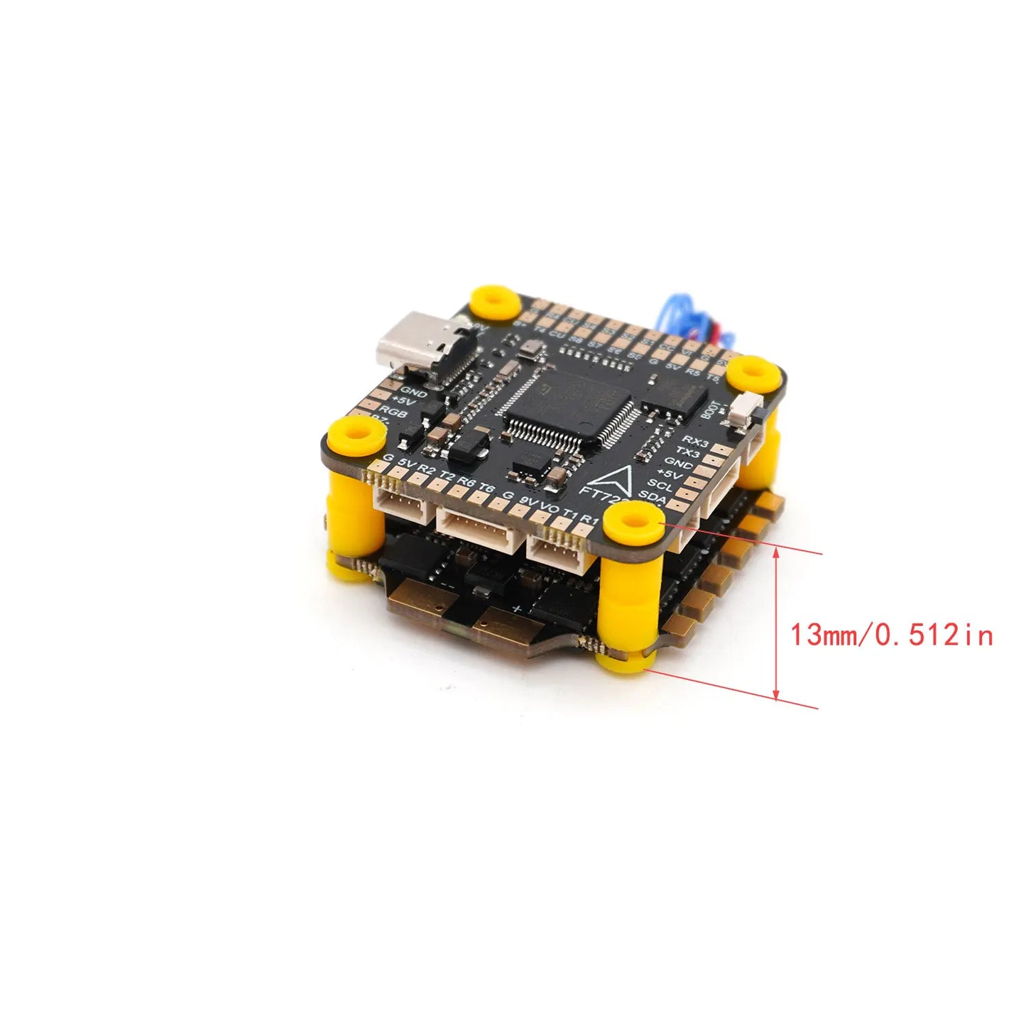 F405 V3 & F722 Flight Controller Stack — BLS 4-in-1 60A/80A ESC 2-6S LiPo for FPV Racing Drone Quadcopter