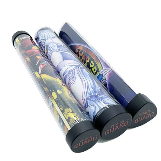 Games Pad Canister — Trading Card Gaming Mat & Storage Tube, Game Stadium Playmat Protector