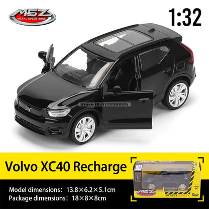 MSZ 1:32 Die-Cast Car Model — Porsche 911 GT3 RS, Audi, BMW & Nissan Alloy Toy Collectible, Decorative Gift for Kids & Adults