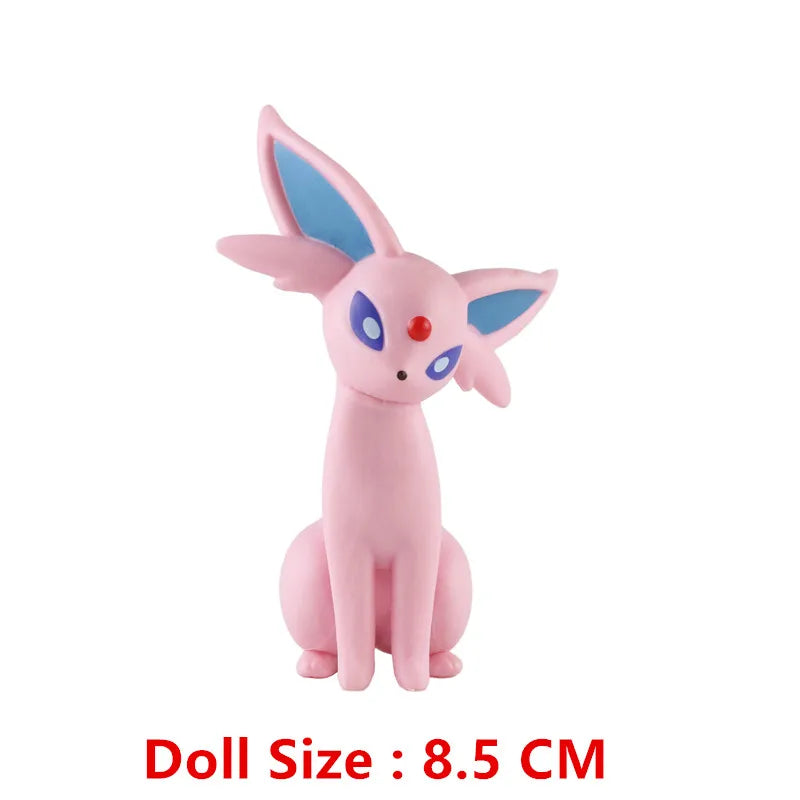 Pokemon Anime Figures – Pikachu, Eevee, Gengar & More Cartoon Action Model Toys for Kids, Bulk Purchase