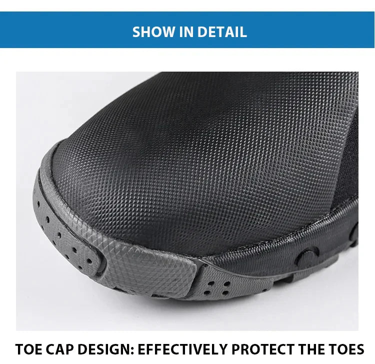 5mm Neoprene Dive Boots with Side Zipper — Unisex Snorkeling & Scuba Diving Shoes for Water Sports