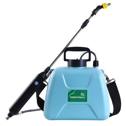 5L Electric Sprayer with 2400mAh Rechargeable Lithium Battery - Smart Agricultural Disinfection and Pesticide Dispenser for Gardens