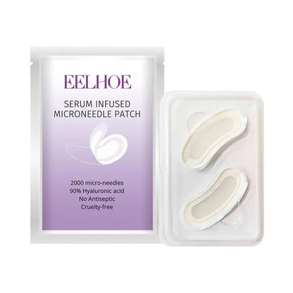 Micro-needle Eye Patch Mask with Collagen – Anti-Wrinkle, Deep Hydration for Crow's Feet & Puffy Eyes