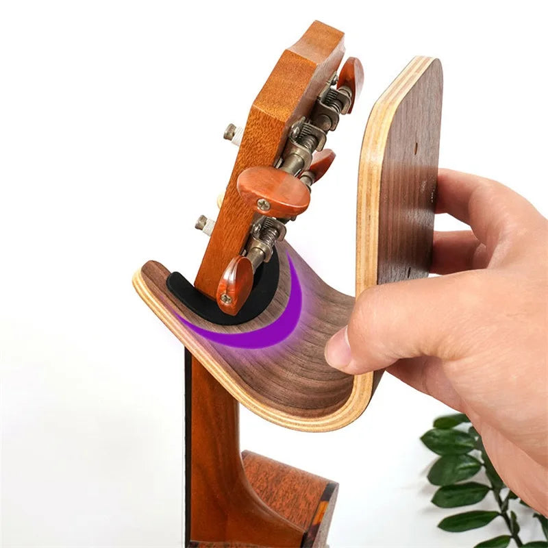 Wall-Mounted Stringed Instrument Hanger — Space-Saving Guitar & Musical Instrument Holder