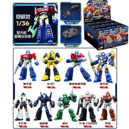 Original Blokees DIY Transformation Building Blocks – Optimus Prime, Megatron & Bumblebee Movable Figures Blind Box Kids Toy Collection