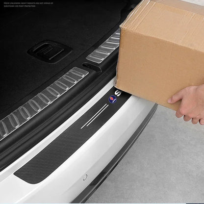 Carbon Fiber Anti-Scratch Scuff Pedal Protector for SAAB 9-3, 9-5 – Car Styling Sticker Accessories