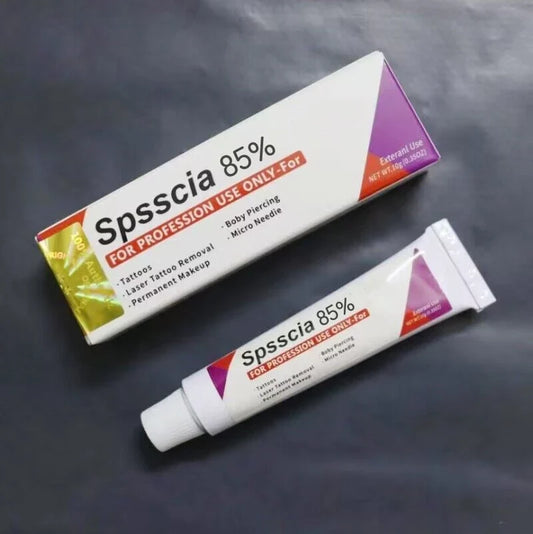 2023 New 85% SPSSCIA Tattoo Cream — 10g Pre-Permanent Makeup for Microblading Eyebrows & Lips