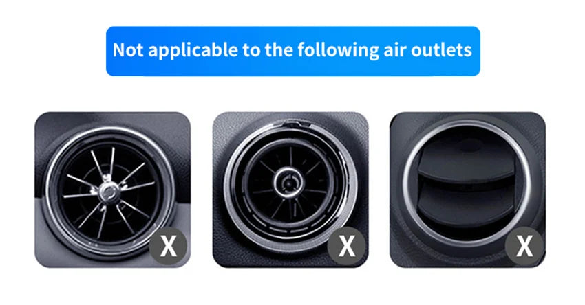 Magnetic Wireless Car Charger for MagSafe - iPhone 12/13/14/15 Pro Max, Mini, Air Vent Phone Holder Stand, Fast Charging