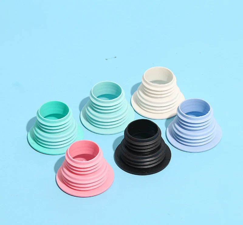 2PCS Bathroom & Kitchen Floor Drain Seal – Anti-Odor Pipe Washer & Sealing Plug