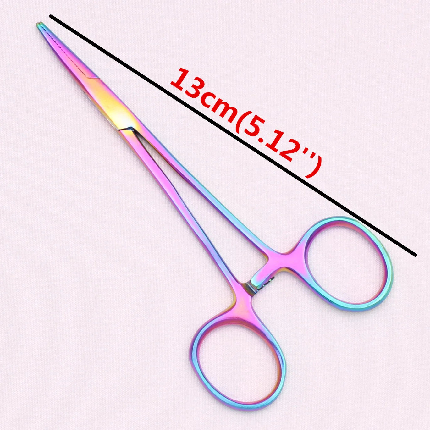 13cm Pet Hemostatic Forceps – Professional Japanese Stainless Steel Tool for Dogs & Cats, Grooming & Injury Care