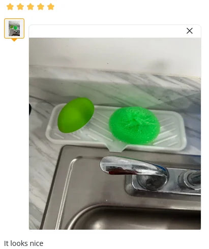Silicone Kitchen Sink Mat & Tray – Soap Dispenser, Sponge Holder, Splash-Proof Drying & Counter Storage