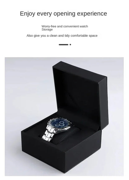 Custom Logo Watch Storage Box – Professional Packaging Case for Business, Transport & Personal Gift Use