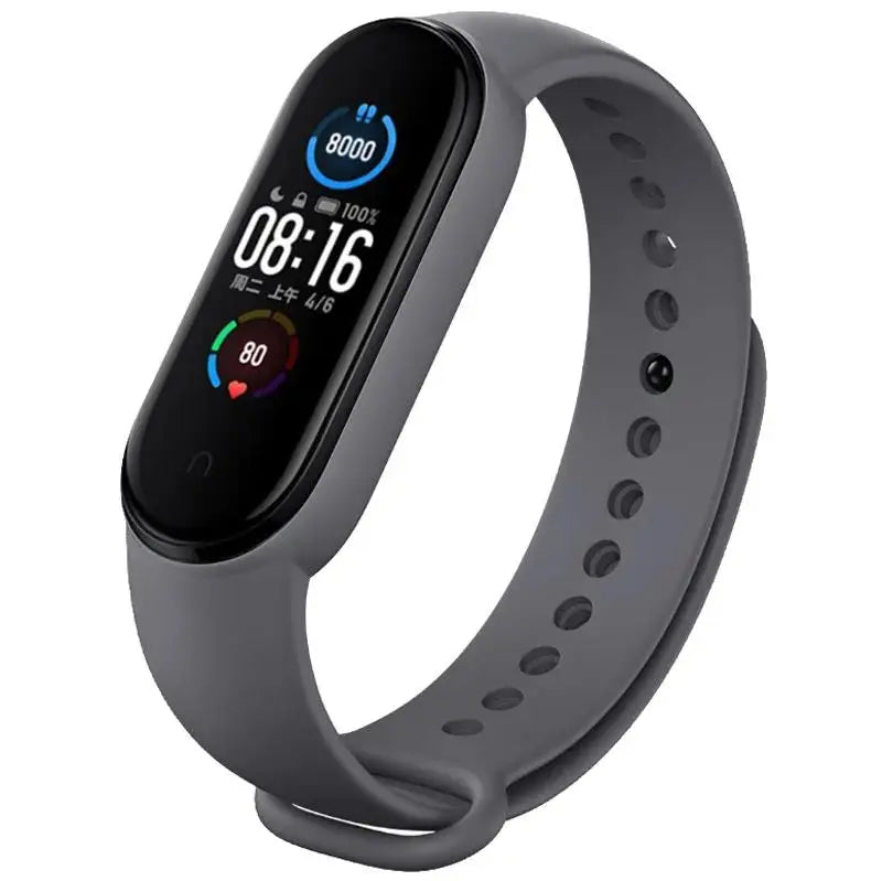Silicone Watch Strap for Xiaomi Mi Band - Replacement Wristband Bracelet for Mi Band 3 4 5 6 7 Smartwatch Accessories