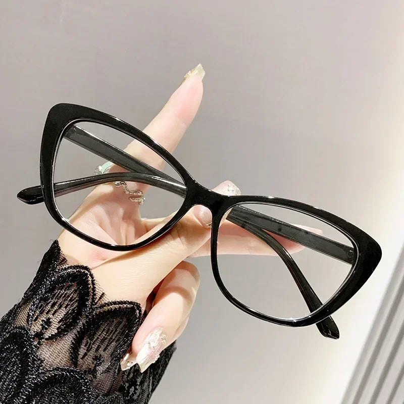 Fashion Cat Eye Reading Glasses – Luxury Anti-Blue Light Eyewear for Women & Men with Presbyopia