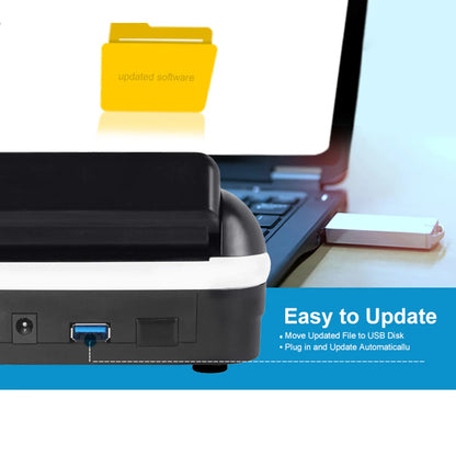 Automatic Money Counter & Counterfeit Bill Detector – UV, MG, IR Detection for EURO & US Dollar, Paper Size & Thickness Detection