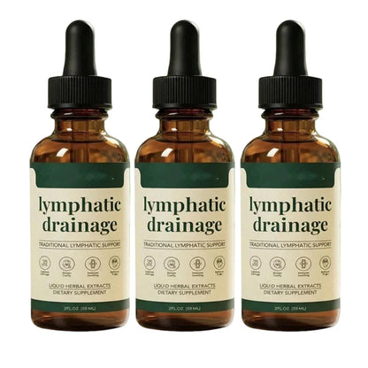 Lymphatic Support Drops - Natural Herbal Liquid Supplement, 59ml, 1/2/3 Pack