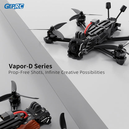 GEPRC Vapor-X5 D5 HD FPV Drone 5" – 4K 120fps Recording, O4 Air Unit, 2207E 1960KV Motor, Freestyle Quadcopter