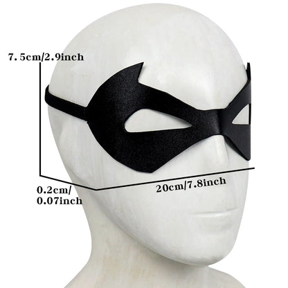 Bulex Nightwing Cosplay Costume – Adult Bat Superhero Outfit with Eye Mask for Halloween & Masquerade