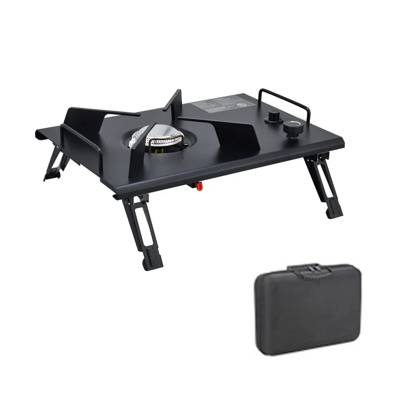 Lohascamping Folding IGT Table – Lightweight Portable Roll-Up Table with Adjustable Legs for Camping, BBQ & Outdoor Cooking