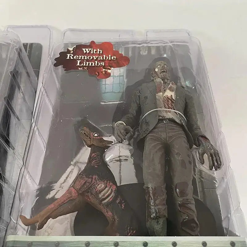 NECA Chris Redfield & HUNK Action Figure – Biohazard Zombie Executioner Majini Collectible Toy Gift for Halloween