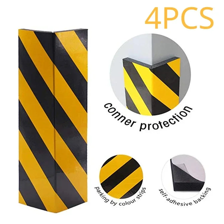 4PCS Garage Wall Corner Protectors – Foam Bumper Guards for Cars, Anti-Collision & Scratch-Resistant Garage Columns