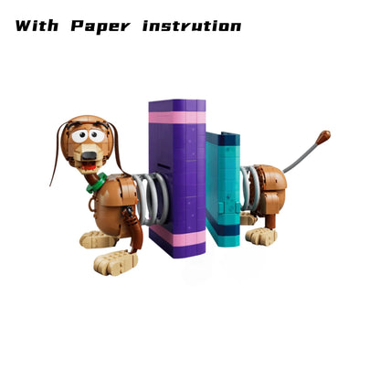 Dog Bookends Building Block Set - 1311-Piece Adult Model Kit Movie Character Collectible Gift