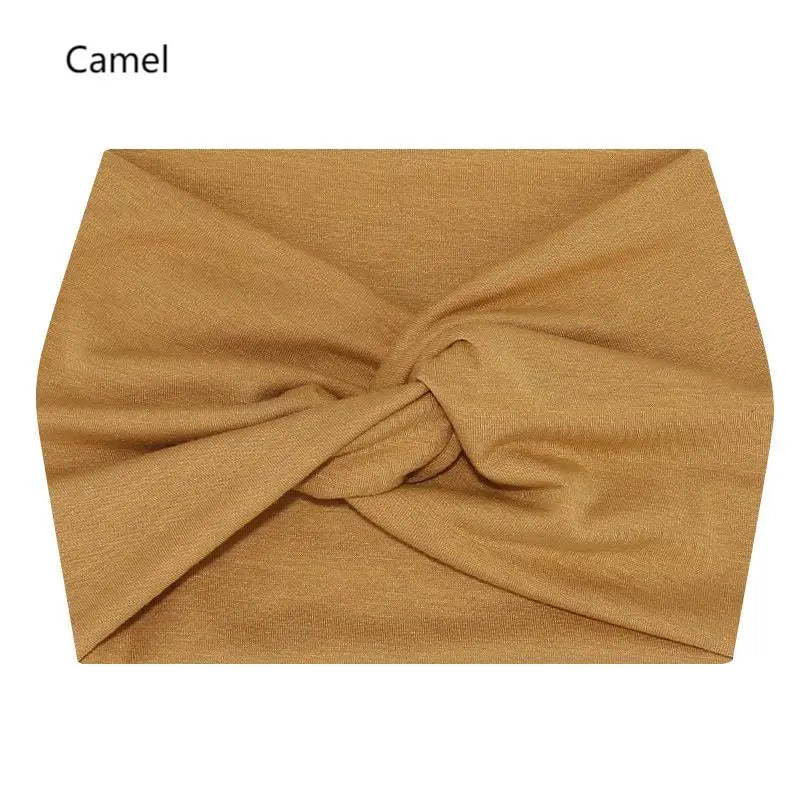 Wide Elastic Headband for Women – Yoga, Pilates, Running & Cycling Sweatband Hairband Turban Makeup Hair Hoop