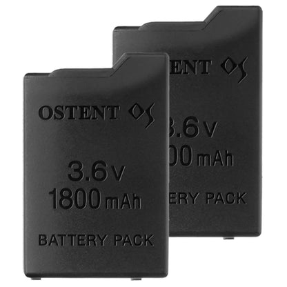 OSTENT 2/5/10pcs 1800mAh–2200mAh 3.6V Rechargeable Battery Pack – Replacement for Sony PSP 1000 PSP-110 Console