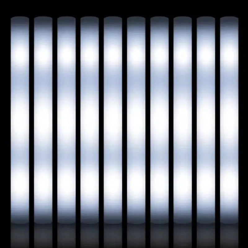 30 Pcs Foam LED Glow Sticks – Colorful Flashing Glow in the Dark Party Supplies for Weddings, Raves & Concerts