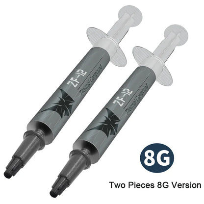 ZF-12 High-Quality CPU Thermal Paste — 12W Thermal Grease Silicone Paste for Processor Cooling