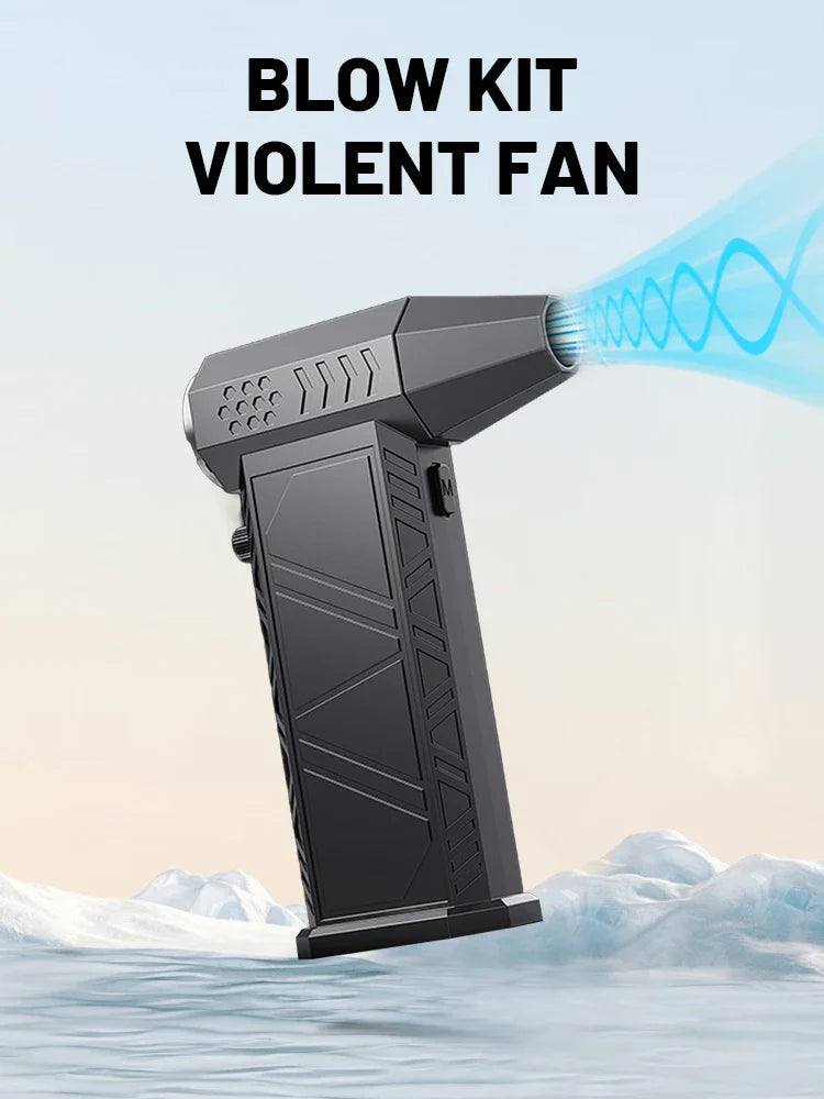 300,000 RPM Turbo Jet Blower X9 – High-Speed Wireless Compressed Air Duster, Portable Turbo Fan for Dust Cleaning