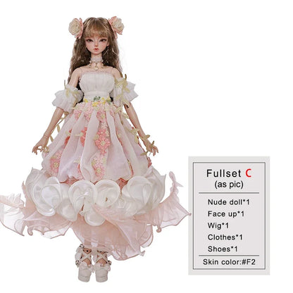 Sakina 1/4 Bariy Flower Jellyfish Resin Ball-Jointed Doll – Fullset Fantasy Art Toy Gift for Girls