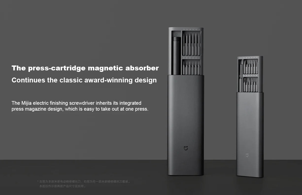 Xiaomi Mijia Electric Precision Screwdriver Kit – 24 Magnetic Bits, Power Tool Set for Smart Home, PC & Phone Repair
