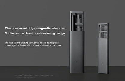 Xiaomi Mijia Electric Precision Screwdriver Kit – 24 Magnetic Bits, Power Tool Set for Smart Home, PC & Phone Repair