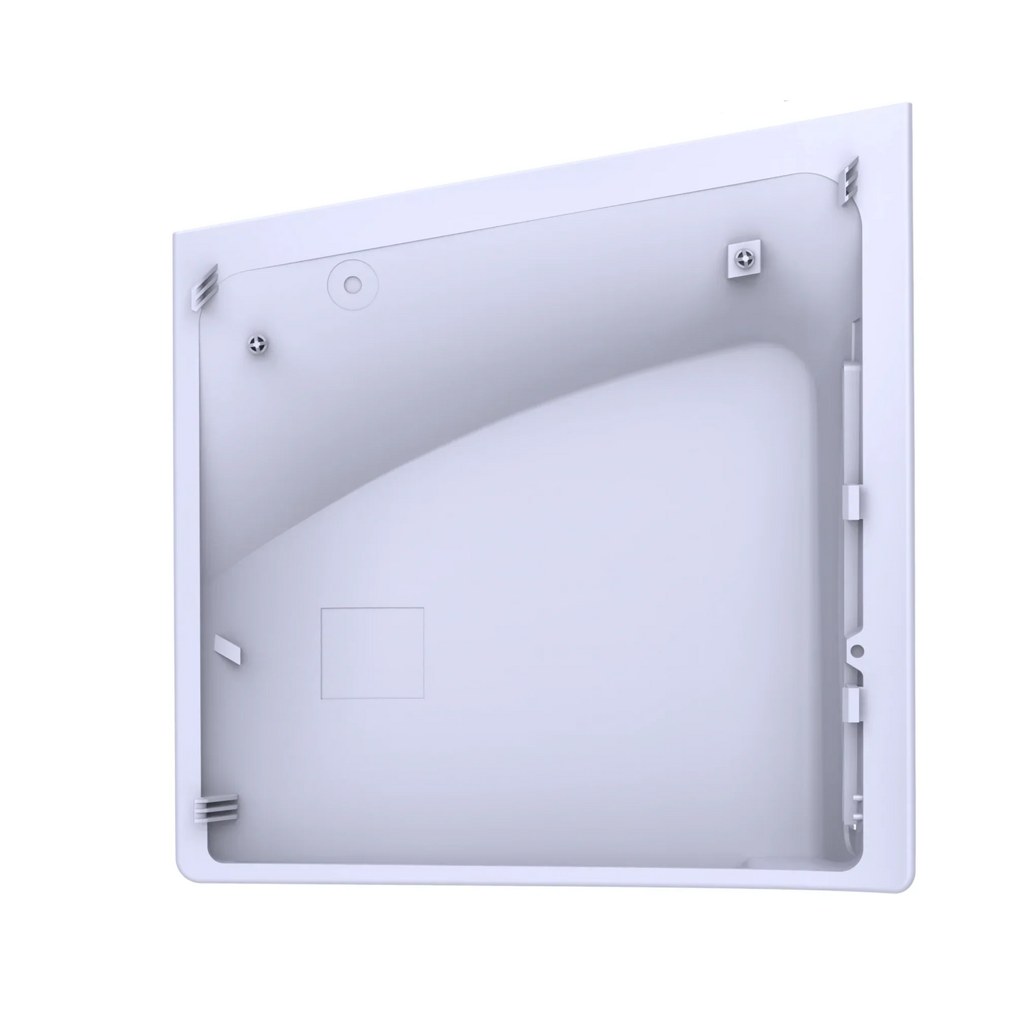 Premium White ABS Side Disc Plate – Replacement Faceplate Hard Shell Case for PS5 Slim Disc Edition
