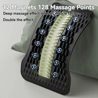 12-Magnet Lumbar Back Stretcher – Vertebrae Relaxer for Humpback Correction, Pain Relief, and Posture Shaping