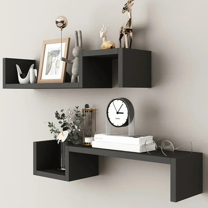 Floating Wall Shelf – Partition & Reinforcement Board with Strong Load-Bearing Capacity, Easy Installation